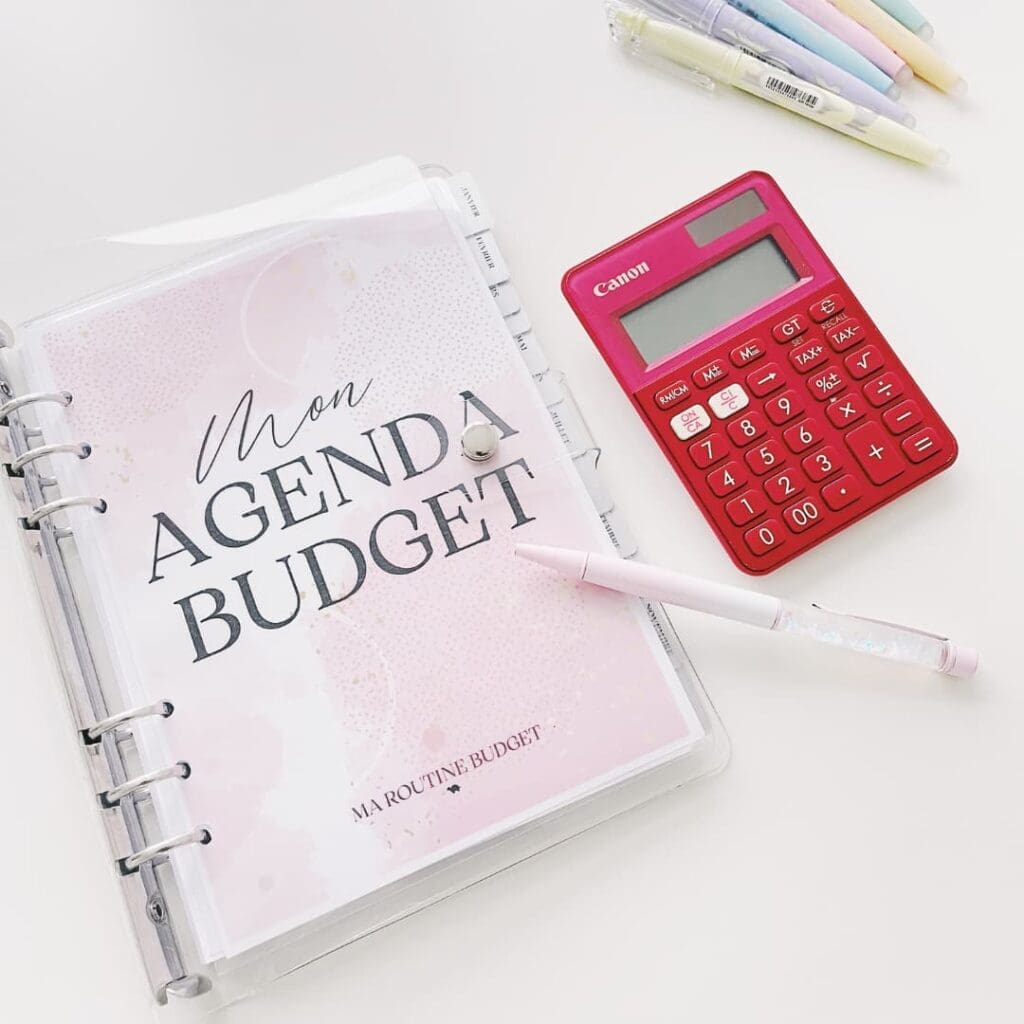 mon agenda budget budget planner