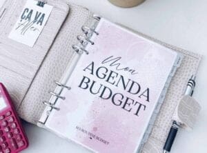 mon agenda budget , budget planner à imprimer