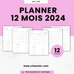 calendrier à imprimer 2024